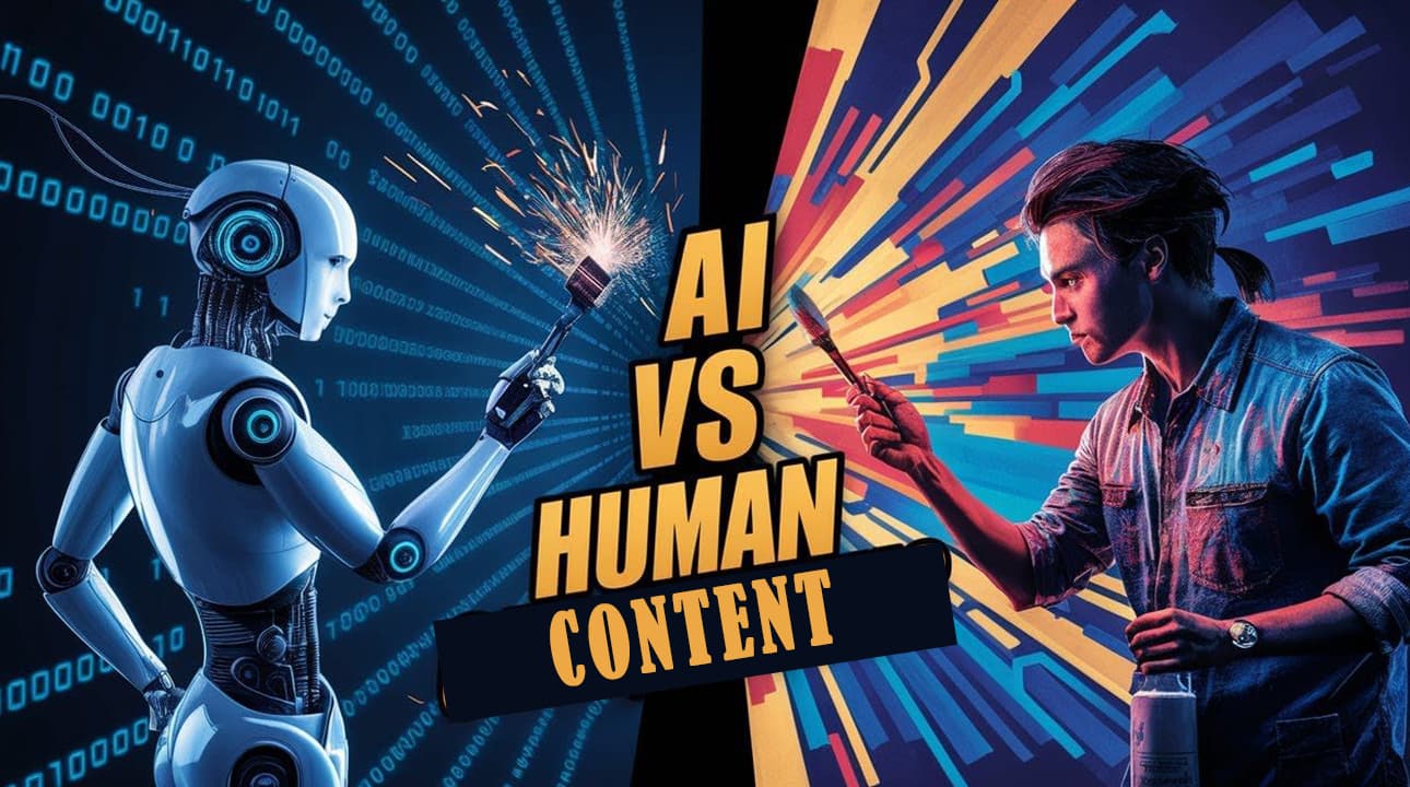 Human Content vs AI Content in SCO Marketing