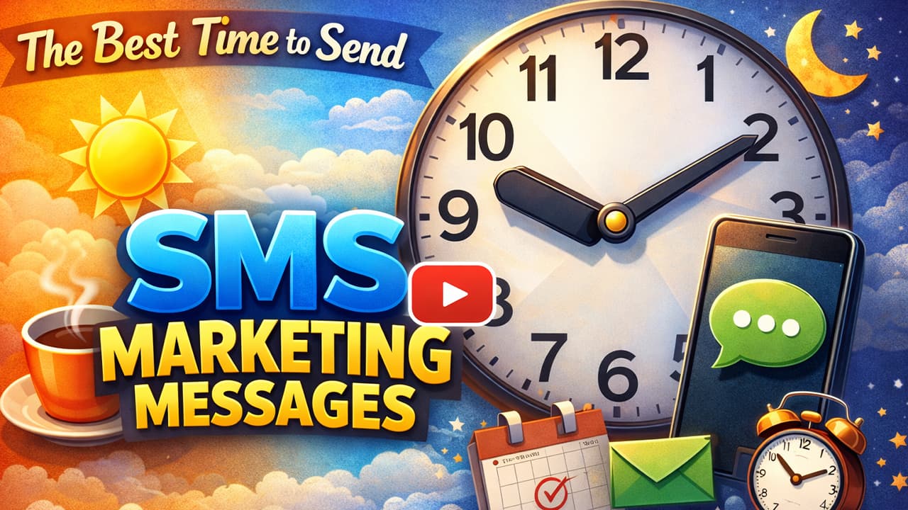 The Best Time to Send SMS Marketing Messages